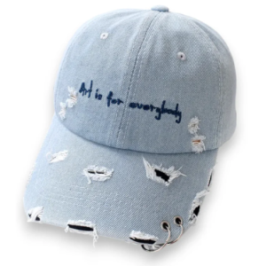 Art Is For Everybody - Denim Cap