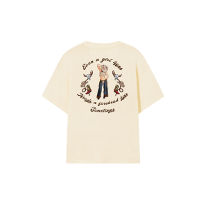 HAND EMBROIDERED T-SHIRT