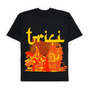 SOLIRA T-SHIRT IN BLACK [UNISEX]