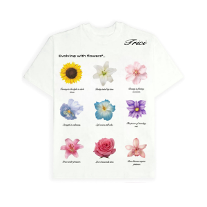 FLR T-SHIRT IN WHITE [UNISEX]