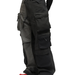 FADED GREY CARGOS