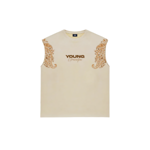 PAISLEY VEST - SAND