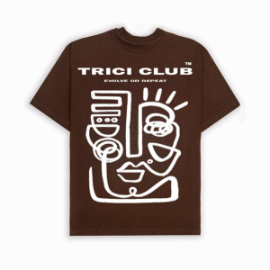 INSPBYJAY T-SHIRT IN BROWN [UNISEX]