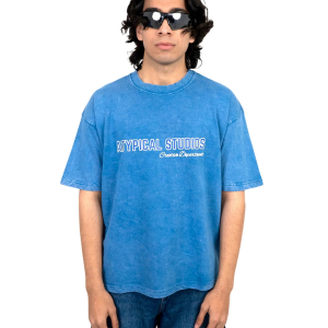 FADED FOUNDATION TEE - BLUE