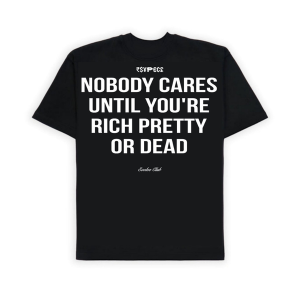 NOBODY CARES T-SHIRT [UNISEX]