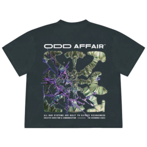 CHAOS DARK GREY T-SHIRT