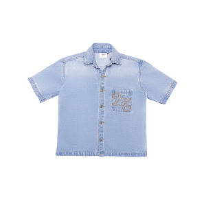WESTERN BLUE DENIM SHIRT