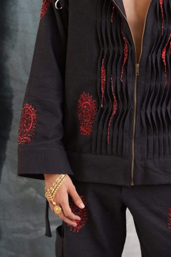 KALIDAS HAND EMBROIDERED - JACKET - Image 3