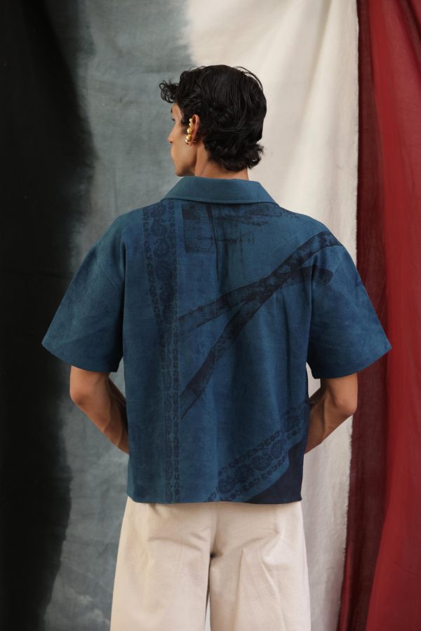 NEEL REKHA BLOCK PRINTED - SHIRT - Image 4