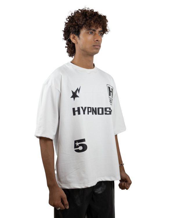 HYPNOSIS WHITE OVERSIZED T-SHIRT - Image 2