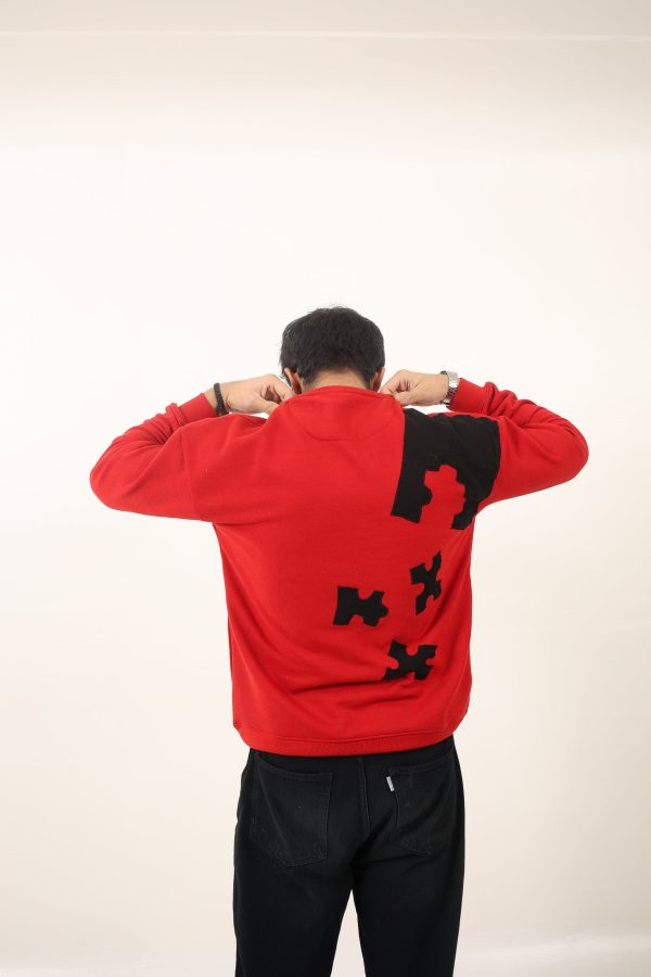MULTIVERSE PATCHED RED - SWEATSHIRT - Image 3