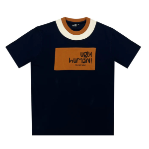 Mediumweight Multi-Panel Logo Embroidered T-shirt