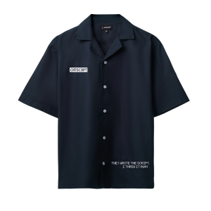 TYPOGRAPHY RELAXED SHIRT