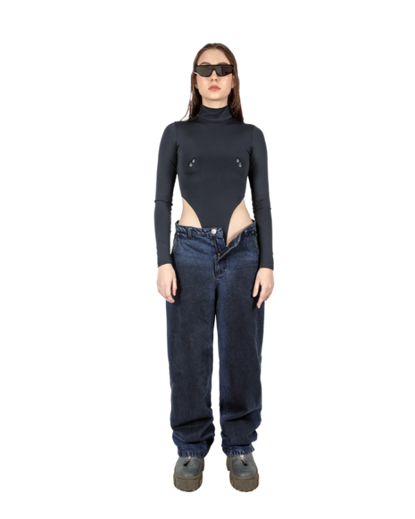 26TH SHADE OF GREY BODYSUIT / 4 WAY
