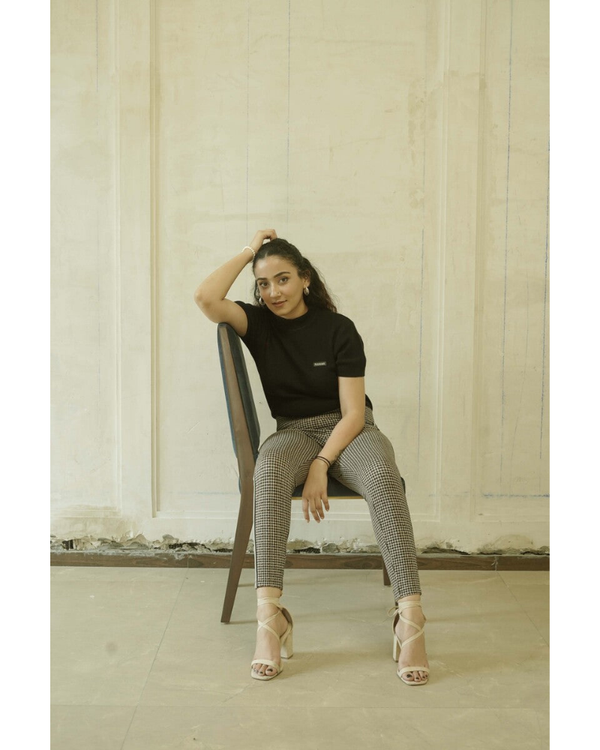 Coal Black T-Neck