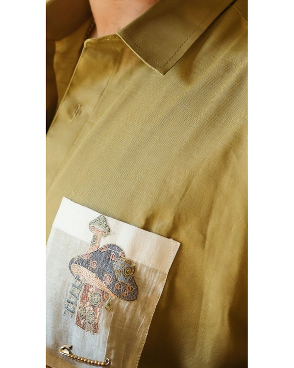 Green Shiitake Shirt
