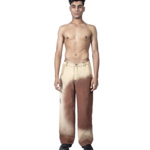 RAW BLEACHED JEANS / DENIM