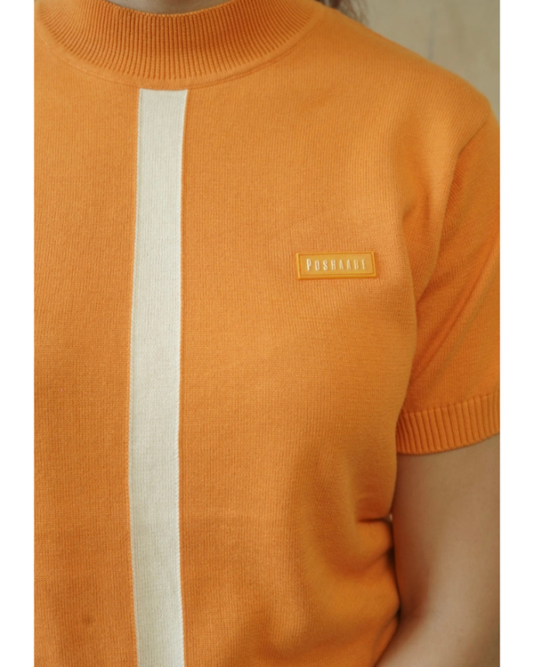 Amber Orange T-Neck