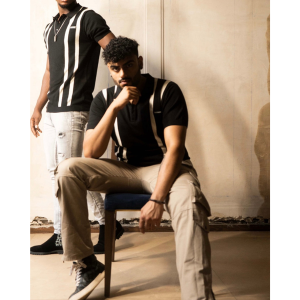 Black & White Polo