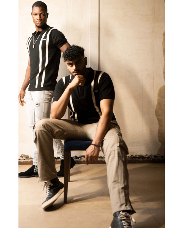 Black & White Polo