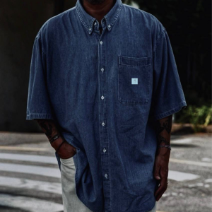 DENIM BOXY SHIRT