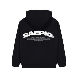 SAEPIO CORE HOODIE BLACK