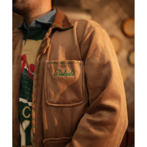 Soft Corduroy Brown Shacket
