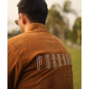 Khakhi Suede Jacket