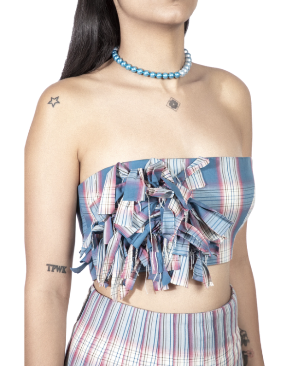 CHECKERED BLOOM SET / COTTON - Image 6