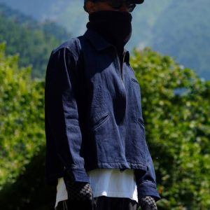 DENIM CROP JACKET