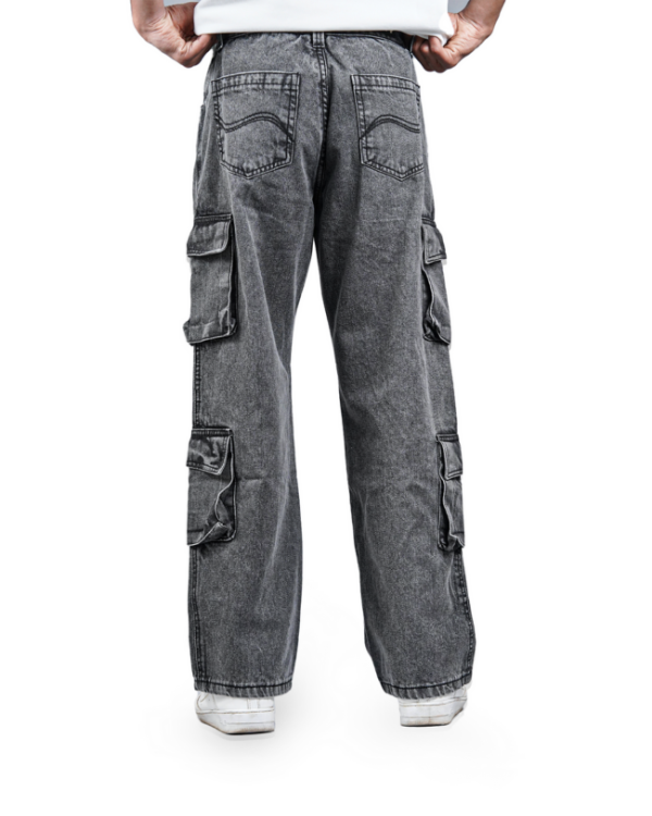 DENIM CARGO - GREY - Image 2