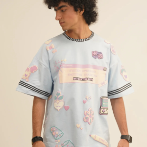 Game Over Oversized T-shirt