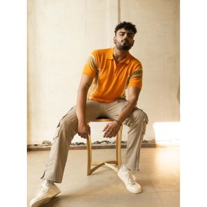 Colour Block Polo