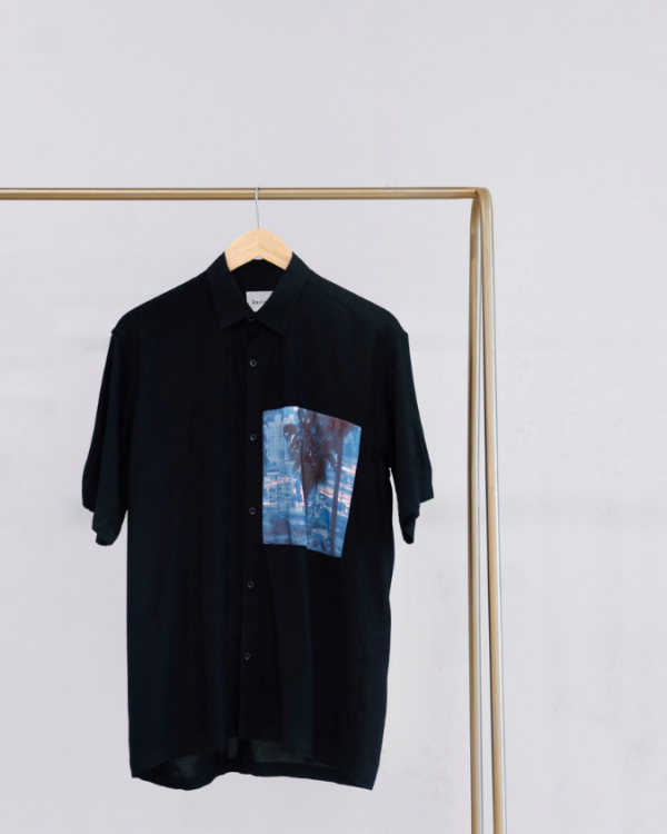 Upcycling Black Shirt