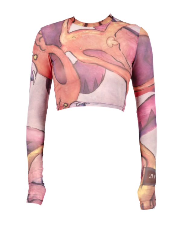 6EX TOP / LYCRA - Image 4