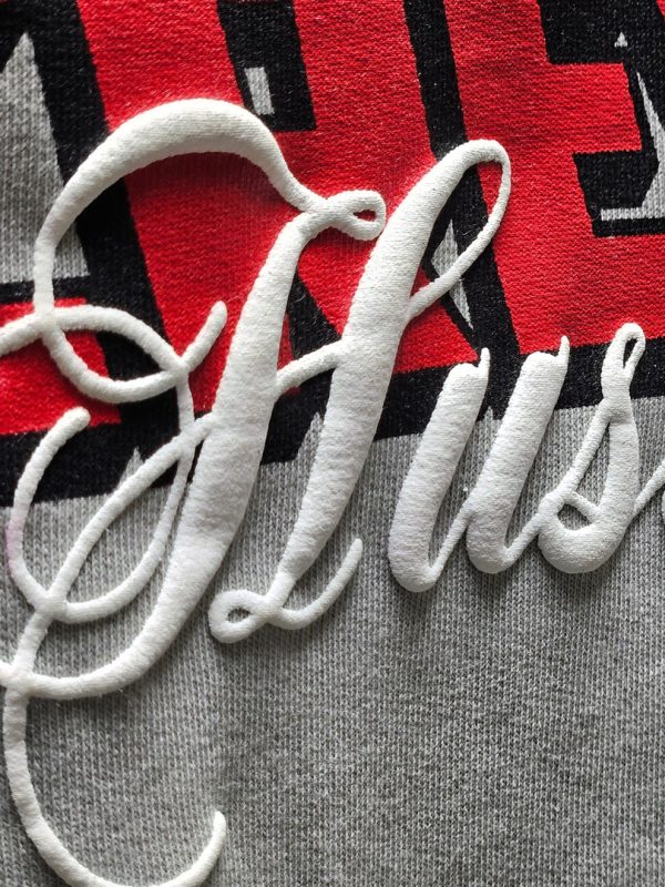 GREY ALL HUSTLE NO LUCK T-SHIRT - Image 3