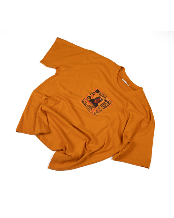 Boxy Fit Tee – Orange