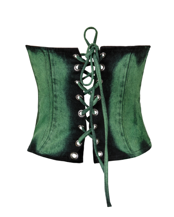 FUNGUS WASH CORSET / DENIM - Image 5