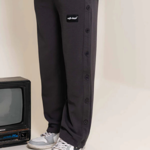 WAFFLE BUTTON DOWN PANTS
