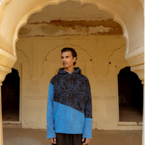 MIXED EMOTIONS BLOCK PRINTED - HOODIE