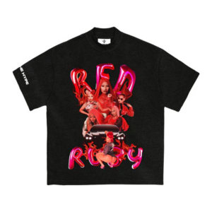 Red Ruby Nicky Oversized T-shirt