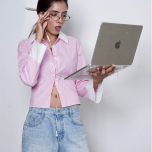 Blush Boss Crop