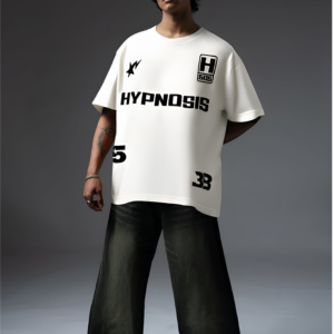HYPNOSIS WHITE OVERSIZED T-SHIRT