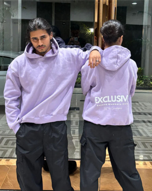 Oversized Hoodie - Lavender Exclusive