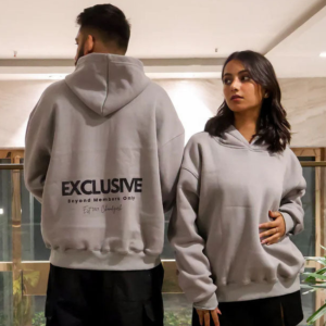 Oversized Hoodie - Grey Exclusive
