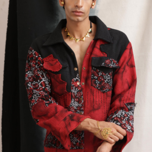 LEELA BLOCKPRINTED - JACKET