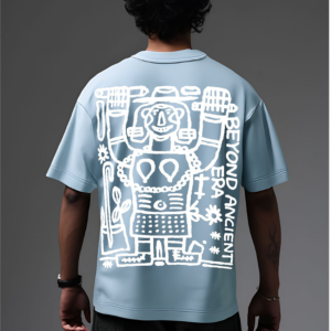 BEYOND ACIENT SKY BLUE T SHIRT
