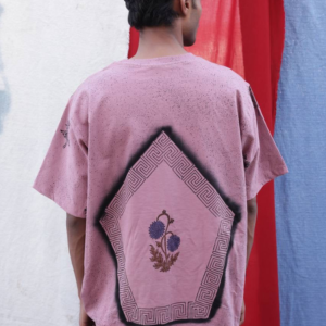 WARM ILLUSION BLOCK PRINTED - Tshirt