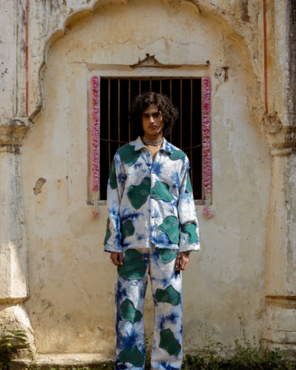 TIE-DYE HANDMADE PATCHWORK - JACKET