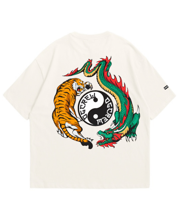 OFF WHITE DRAGON TIGER T-SHIRT